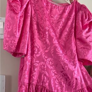 1980s vintage high-low dress